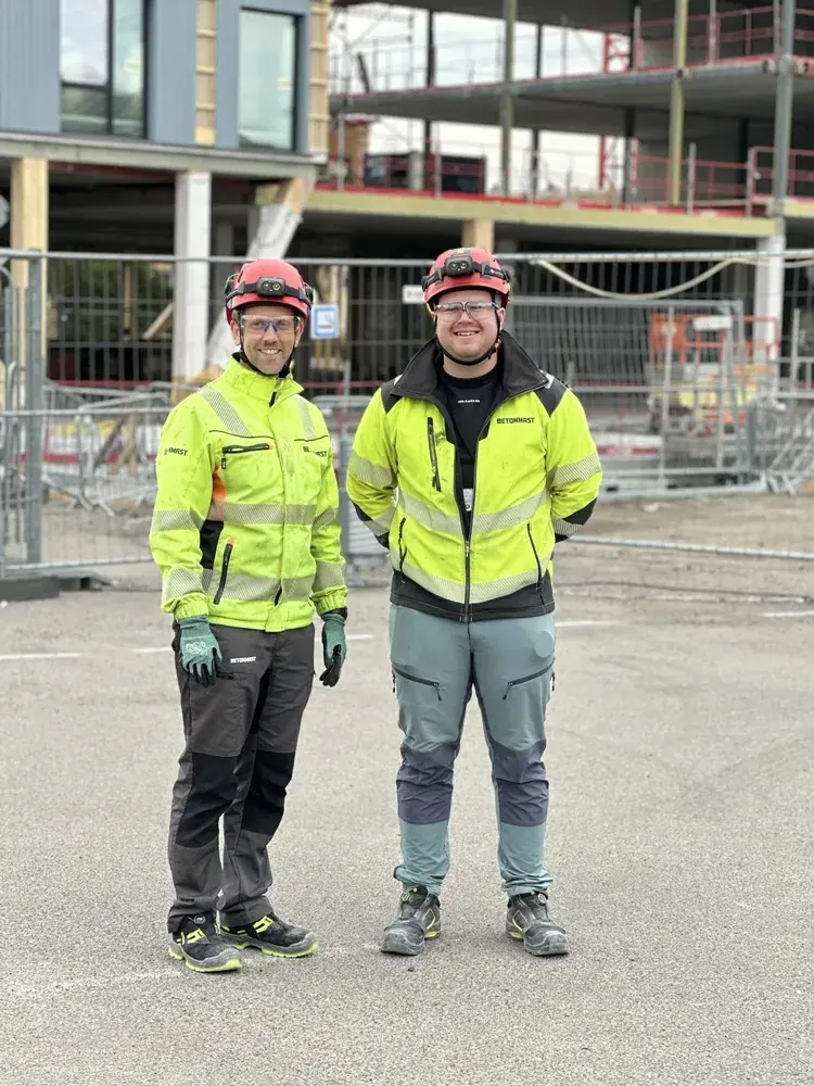 Byggeplassen på Tolvsrød Torg